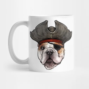 Bulldog Pirate Mug